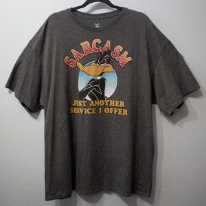 Warner Bros. Donald Duck Sarcasm T-Shirt Size L